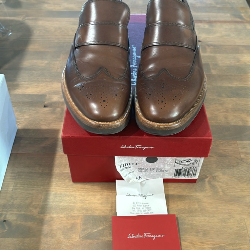 Amazing Salvatore Ferragamo loafers !   Gorgeous leather and color